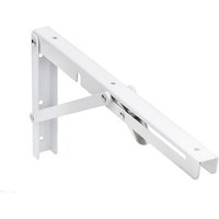 Полкодержатель складной 400 модель 1, белый AKS  69066