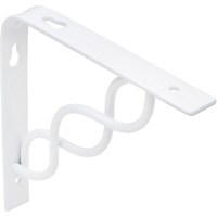 Полкодержатель INFINITY 150*150*20*3, белый AKS  68524