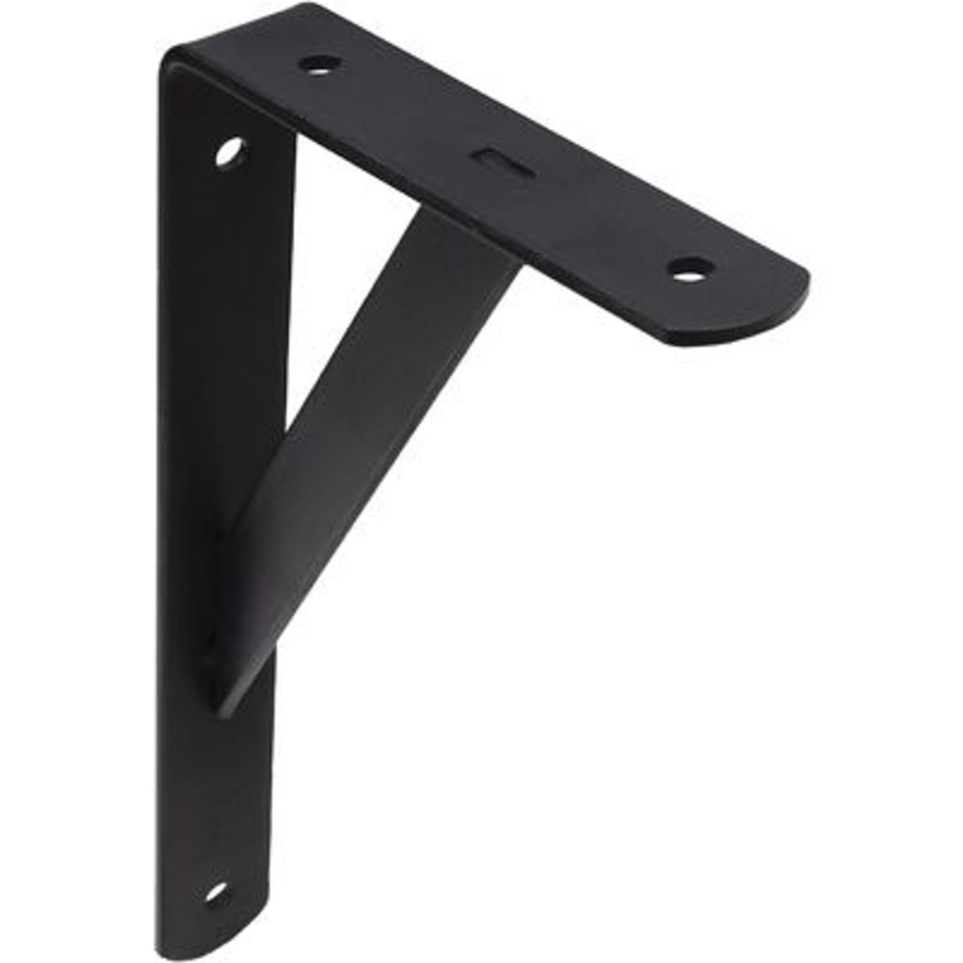 Полкодержатель LINE 150*125*30*4, черный AKS  68568