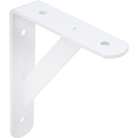 Полкодержатель LINE 250*150*30*4, белый AKS  68570