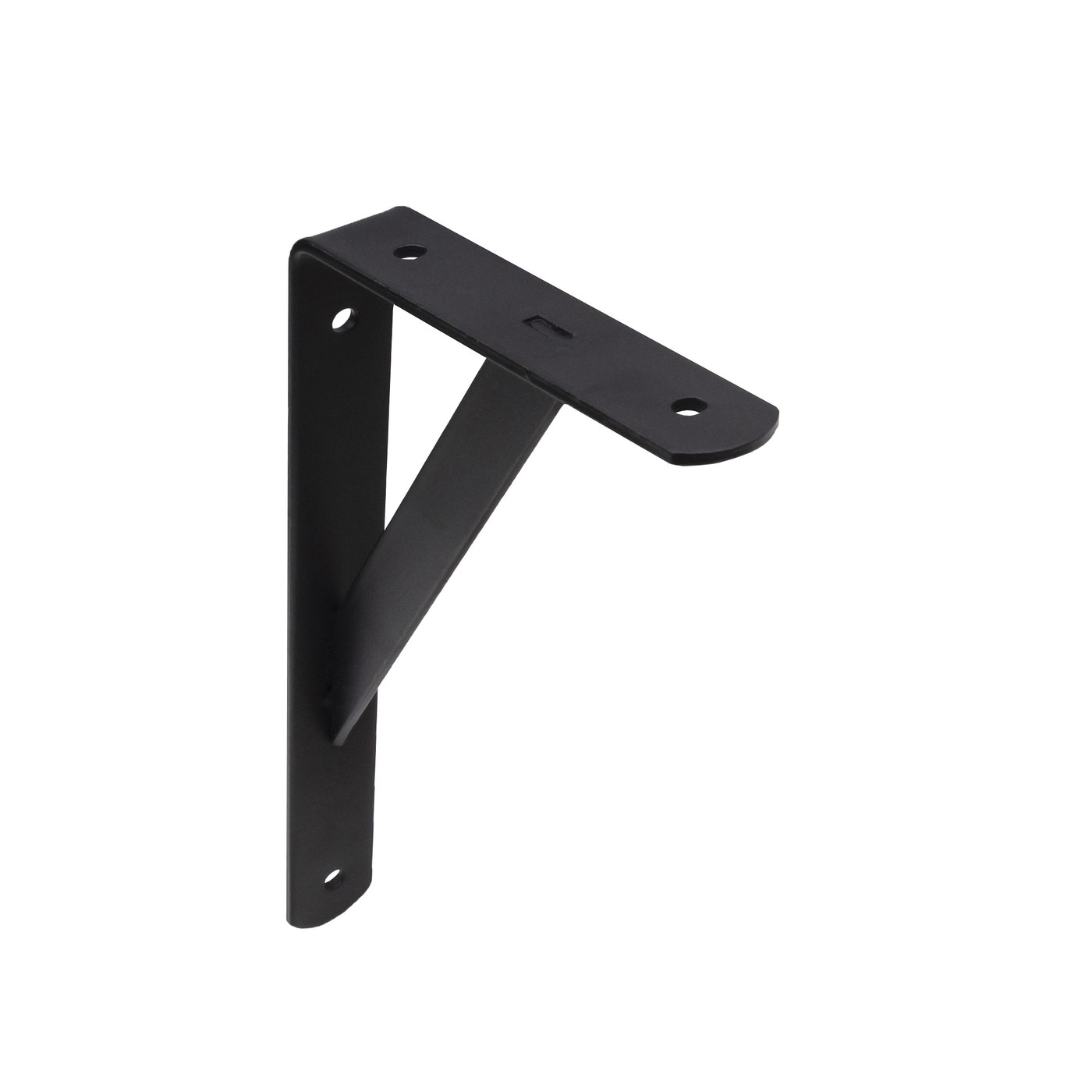 Полкодержатель LINE 250*150*30*4, черный AKS  68569