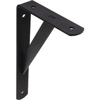 Полкодержатель LINE 300*200*30*4, черный AKS  68571