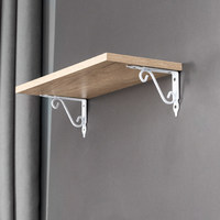 Полкодержатель MELODY 145*110, белый AKS  59118