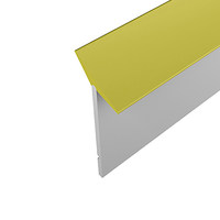 Уплотнительный плинтус Silikorner "желтый" 4,2 м № 20-10-11 (под заказ, кратно упаковке  6 шт.)