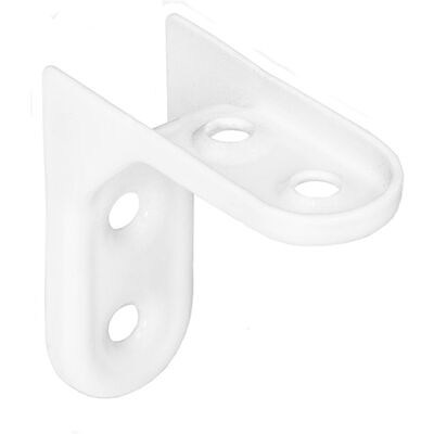 Полкодержатель MONO 30*30*1,2, белый AKS  68533