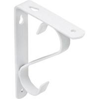 Полкодержатель SONATA 140*95*20*3, белый AKS  68574