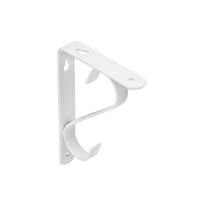 Полкодержатель SONATA 200*150*20*3, черный AKS  68575