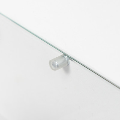 Полкодержатель DUPLO с пластиковой (силиконовой) накладкой, 5*16мм (1уп.500 шт.) AKS  47590