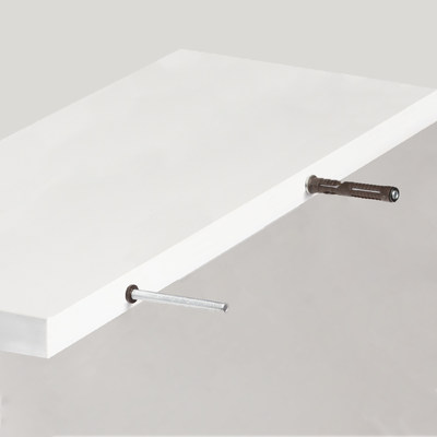 Полкодержатель мет. врезной 10*100 AKS  47539