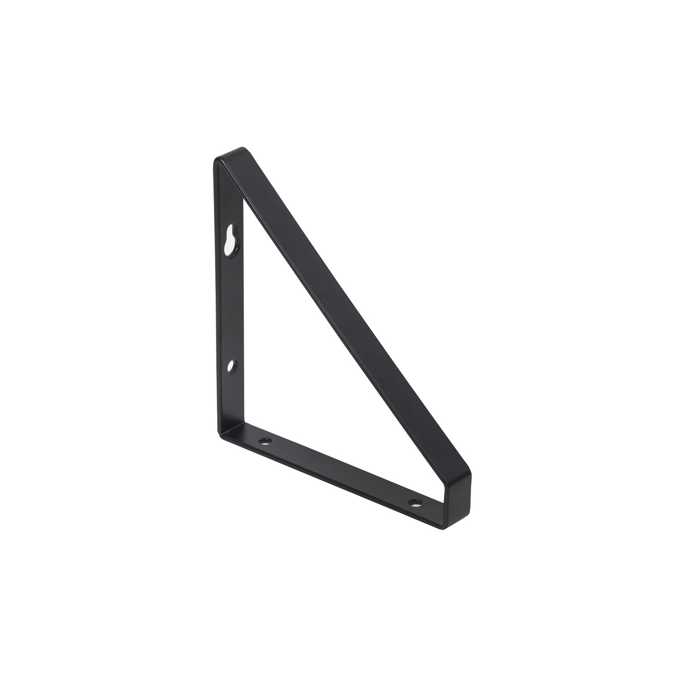 Полкодержатель DALI 122*121*16*2,5 черный AKS 90145