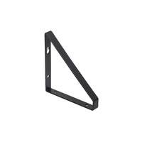 Полкодержатель DALI 122*121*16*2,5 черный AKS 90145