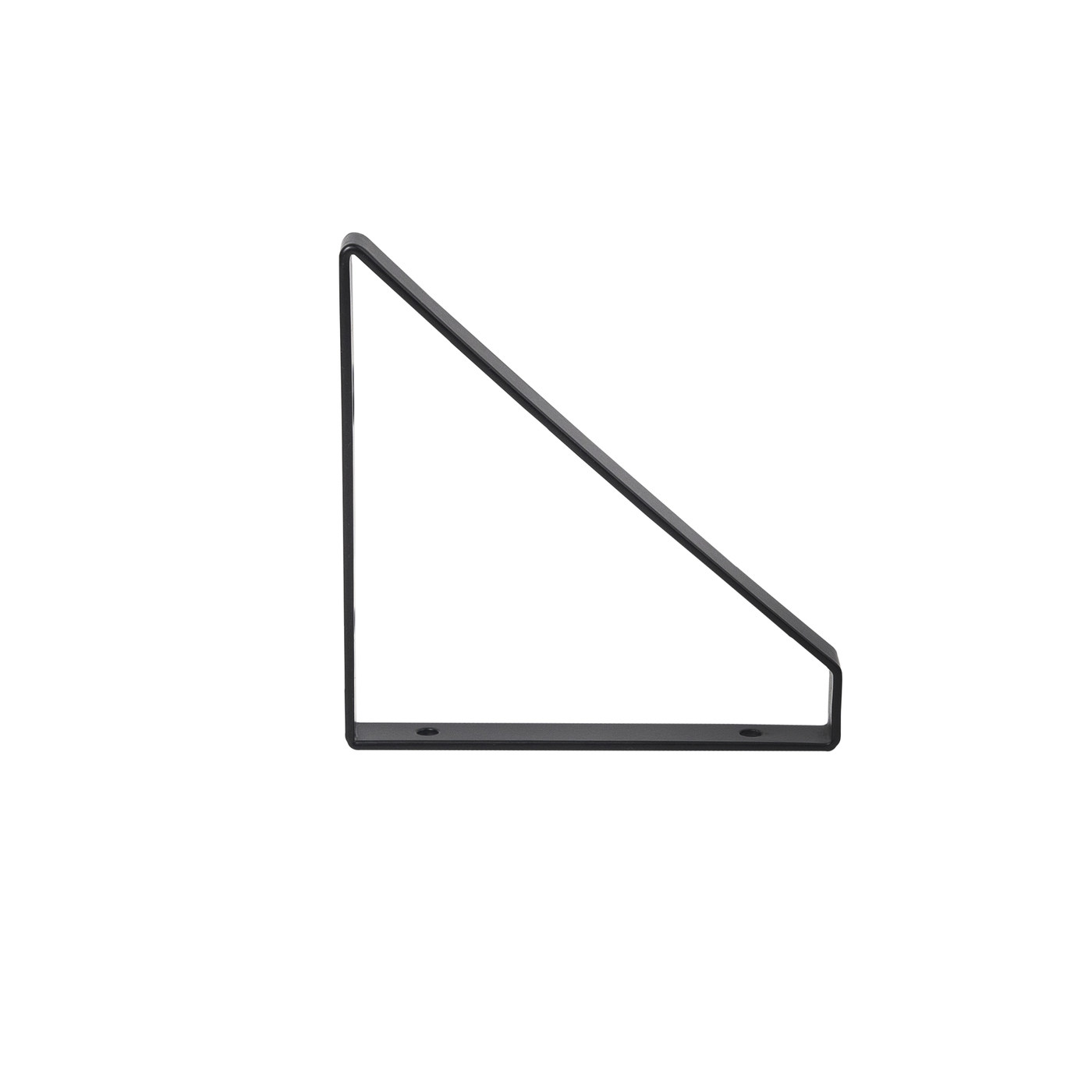 Полкодержатель DALI 122*121*16*2,5 черный AKS 90145