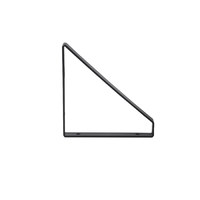 Полкодержатель DALI 122*121*16*2,5 черный AKS 90145