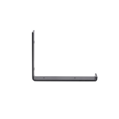 Полкодержатель VANGOG 182*228*40*6, черный матовый AKS 90149