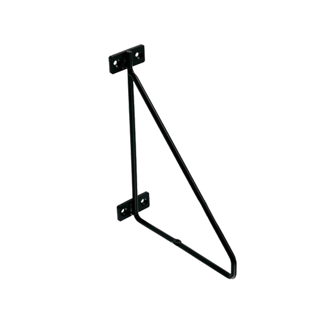 Полкодержатель FANTOM 166*209 черный AKS 70878