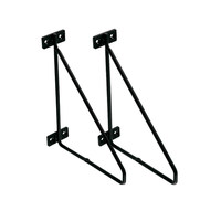 Полкодержатель FANTOM 166*209 черный AKS 70878