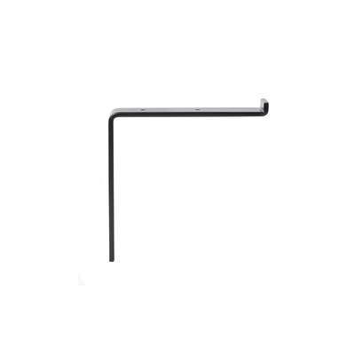 Полкодержатель PICASSO 190*195*40*6 черный AKS 90148