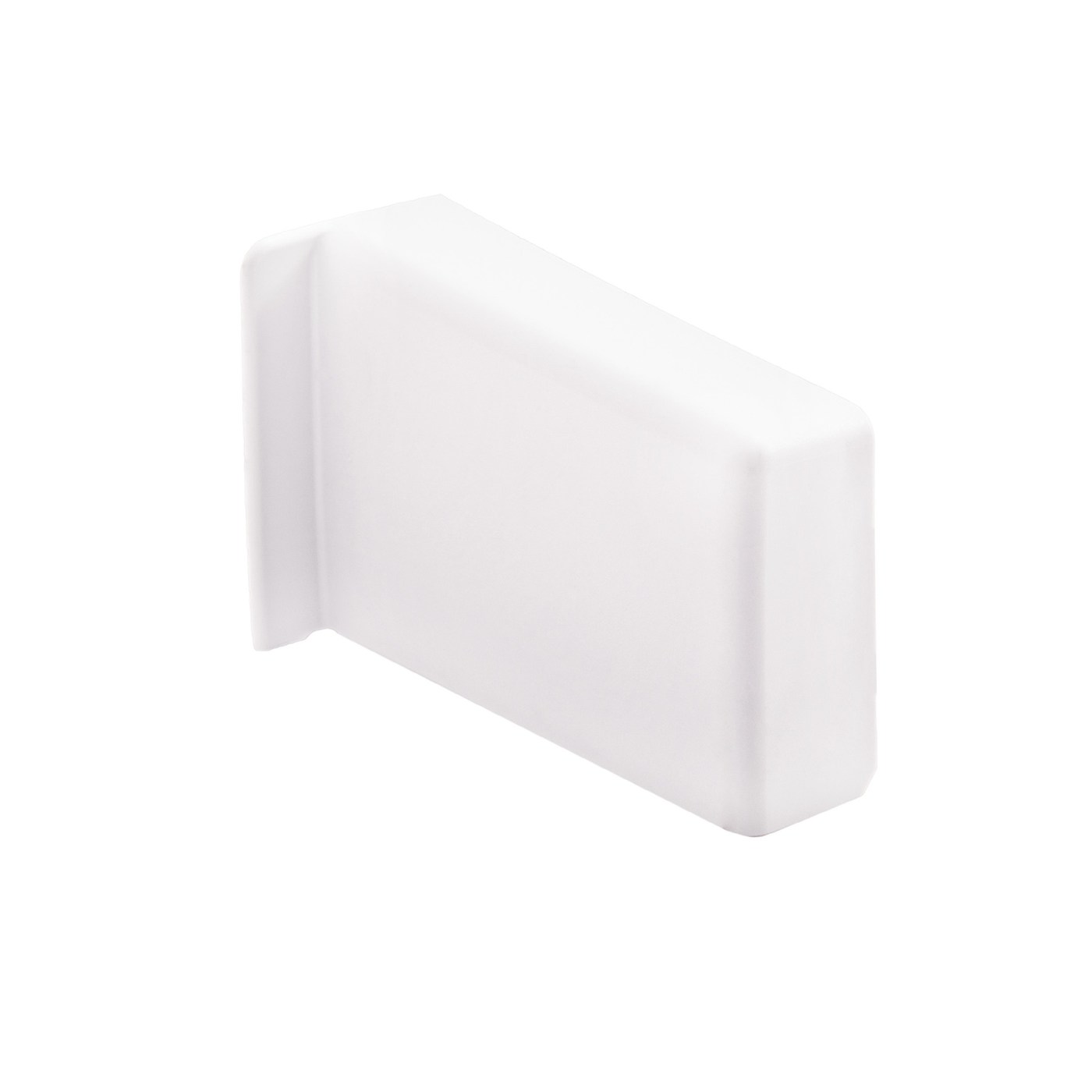 Накладка декоротивная белая ABS левая AKS  37286