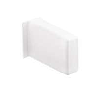 Накладка декоротивная белая ABS правая AKS  37285