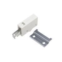 Навес кухонный регулируемый (простой) белый + шина L-55мм (уп2 навеса+2 шины) AKS 91988