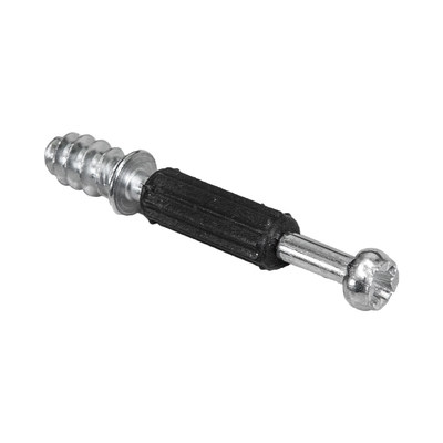 Шток эксцентрика 7*34(45)мм с пластиковой черной муфтой (1уп4тыс.шт) AKS 65021 (нов.арт.65425)