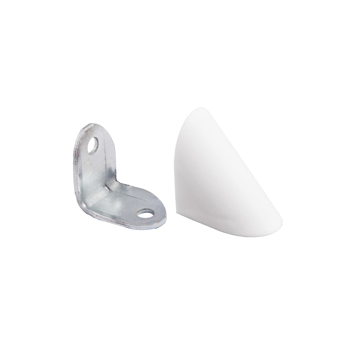 Уголок монтажный с металлической основой Z-02, белый  41015