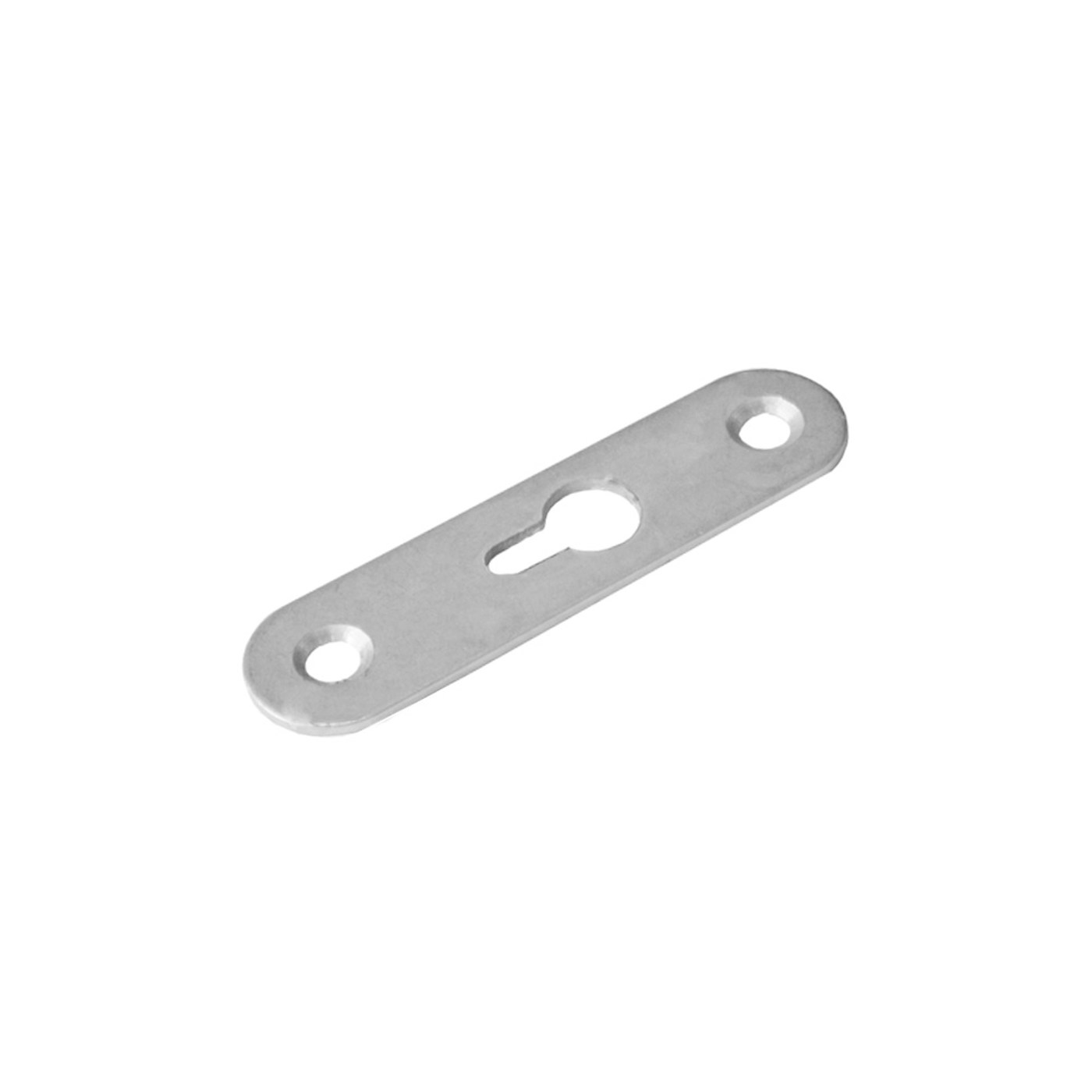 Подвеска мебельная зацепная 65*15*54*1,8, белый цинк  AKS  42244