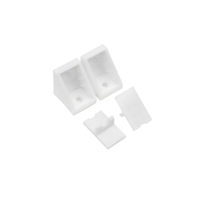 Уголок монтажный двойной, белый, РП AKS 22114