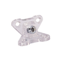 Уголок крепежный пласт. "Бабочка" (мама+папа+ винт) AKS 56557