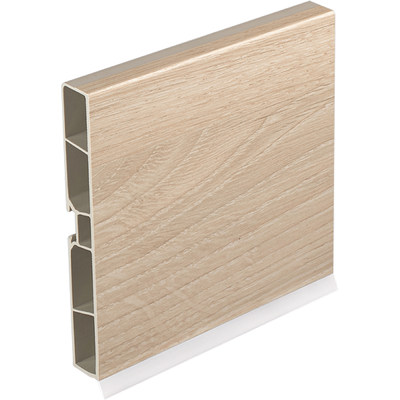 Цоколь Дуб шамони светлый 012 100мм 4м КORNER