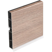 Цоколь Дуб шамони темный 011 100мм 4м КORNER