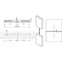 Соединитель фасадов 5.1x70 РП AKS 94793