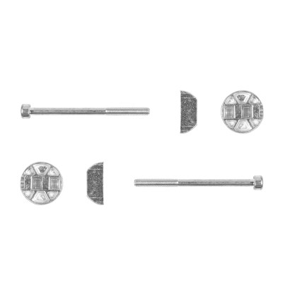 Стяжка для компакт плиты K TOP (1 к-т2стяжки+2винта+2 ответные планки) AKS 111176