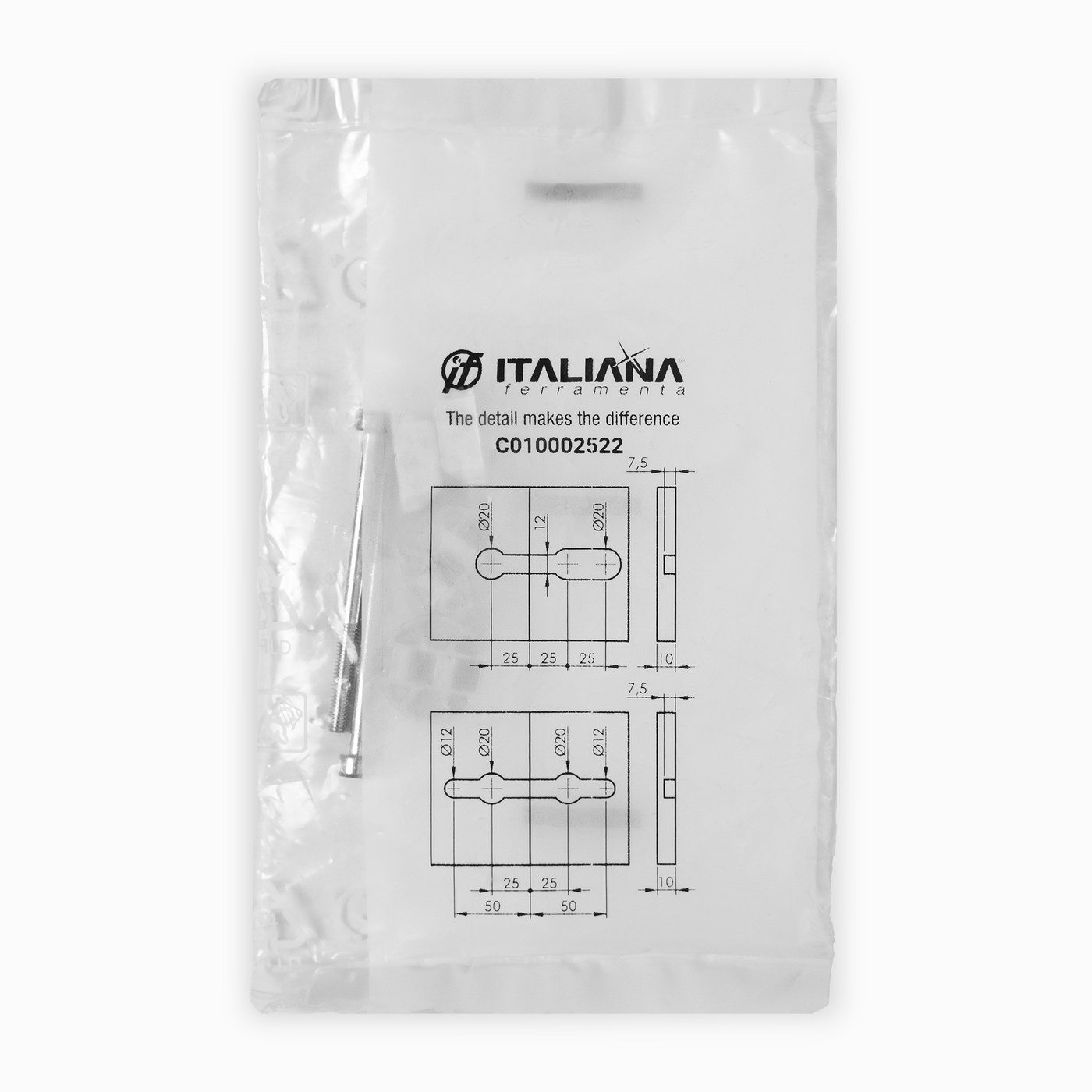 Стяжка для компакт плиты K TOP (1 к-т2стяжки+2винта+2 ответные планки) AKS 111176