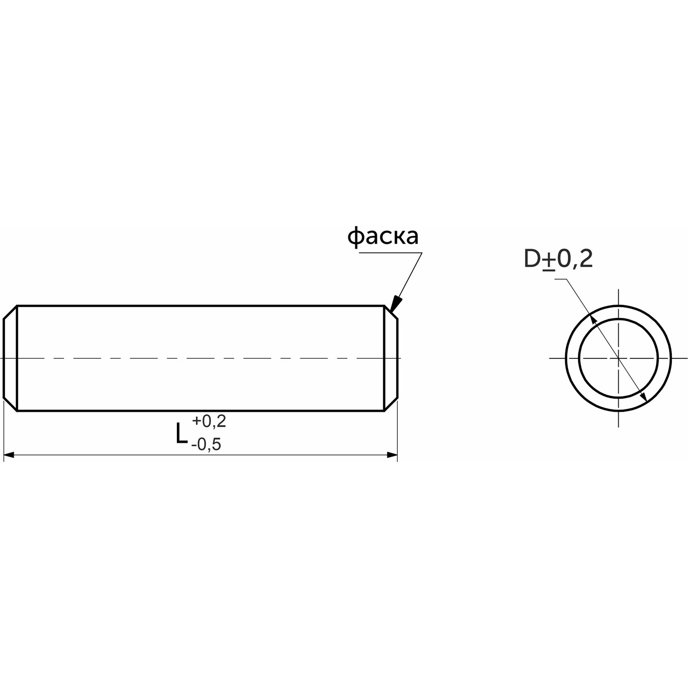 Шкант деревянный 8*30 (уп/2тыс.шт) береза PRIME by AKS 113706