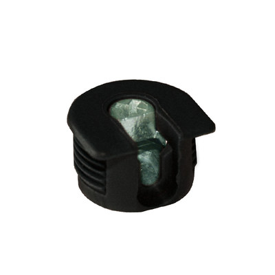 Эксцентрик усиленный пластиковый D 20мм черный  МФ