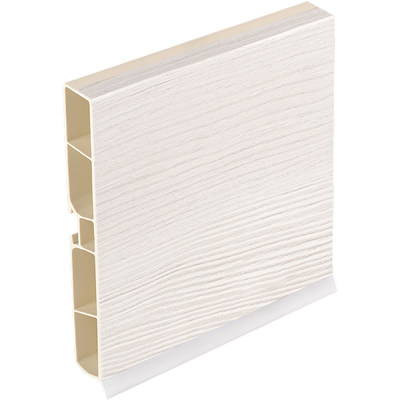 Цоколь Выбеленное дерево 013 100мм 4м КORNER