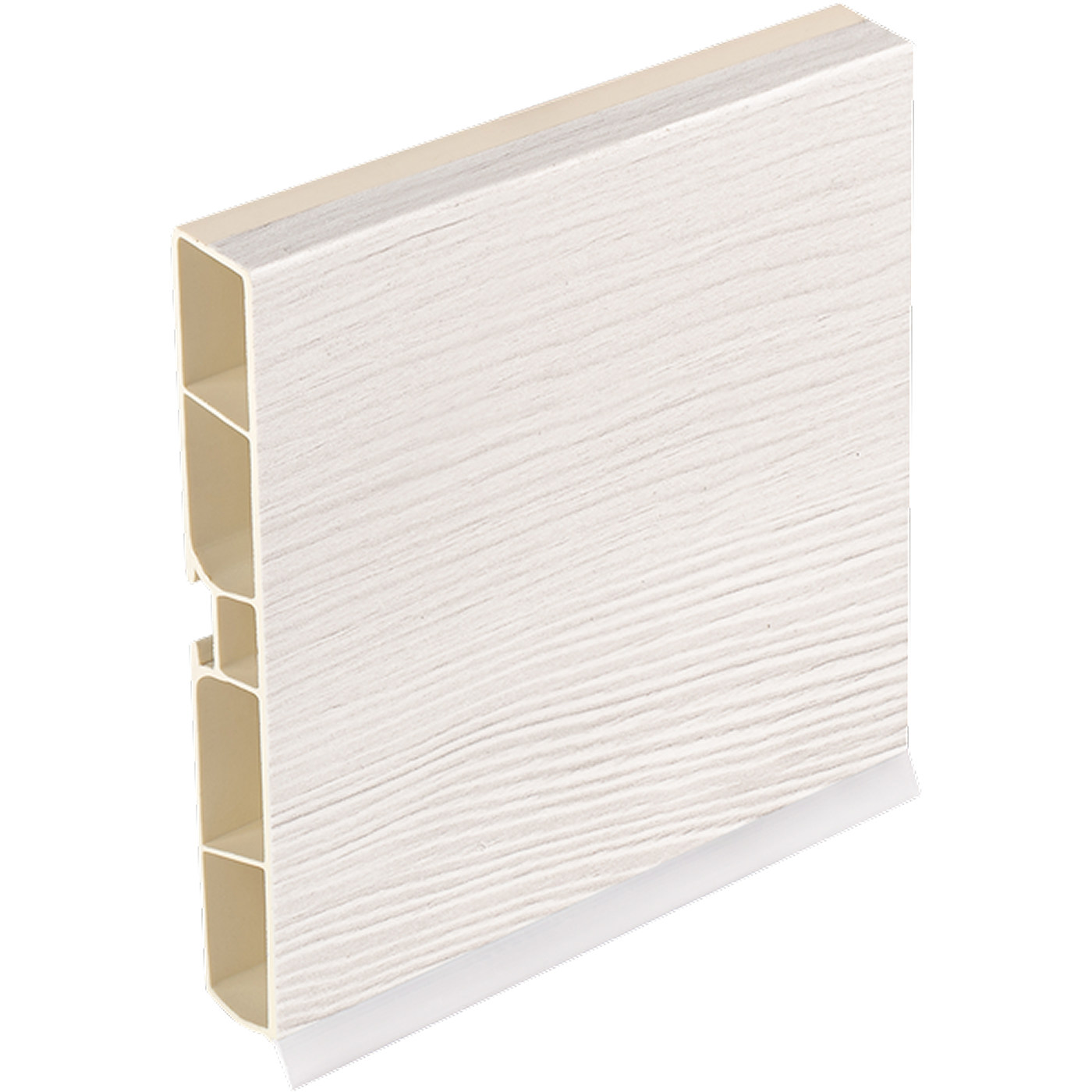 Цоколь Выбеленное дерево 013 100мм 4м КORNER