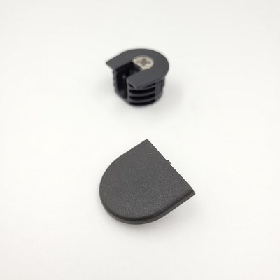 Заглушка пластиковая для эксцентрика усиленного D20мм EVA RAFIX, черный (уп500 шт) 4192