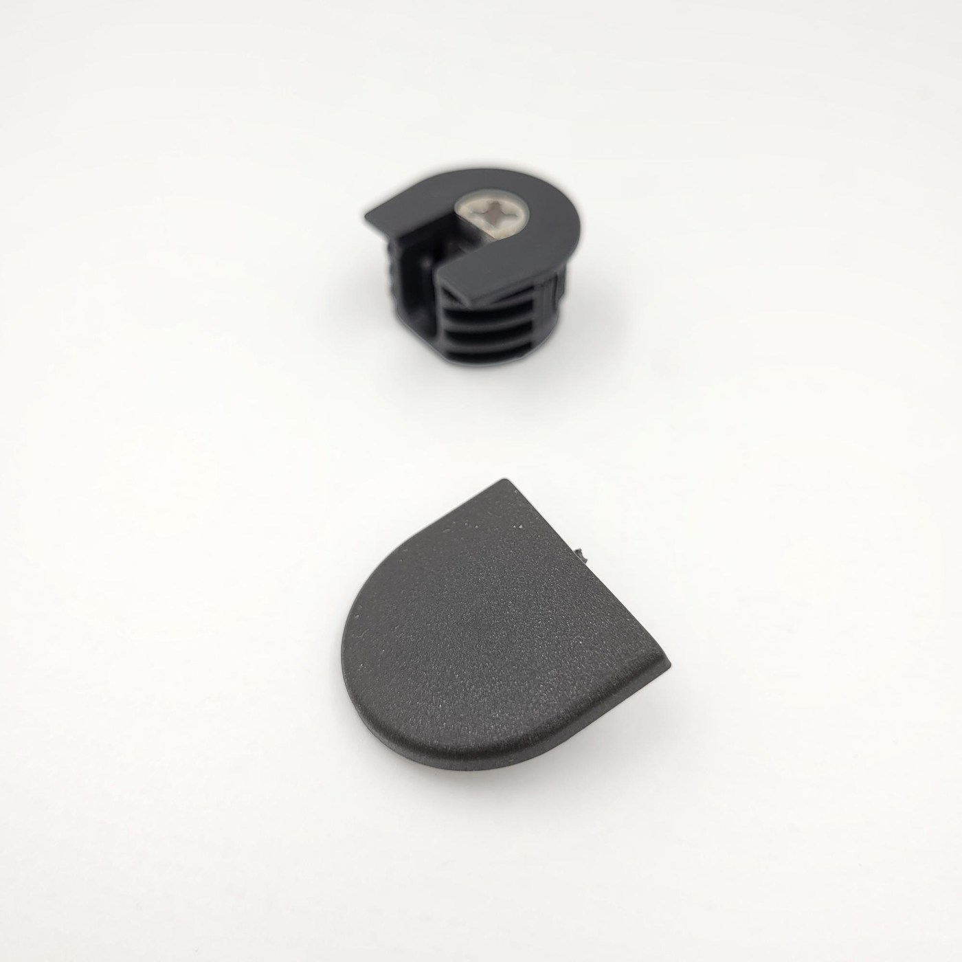 Заглушка пластиковая для эксцентрика усиленного D20мм EVA RAFIX, черный (уп500 шт) 4192