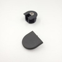 Заглушка пластиковая для эксцентрика усиленного D20мм EVA RAFIX, черный (уп500 шт) 4192