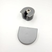 Заглушка пластиковая для эксцентрика усиленного D20мм EVA RAFIX,серый (уп500 шт) 4191