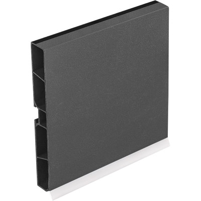 Цоколь Антрацит 014 100мм 4м КORNER