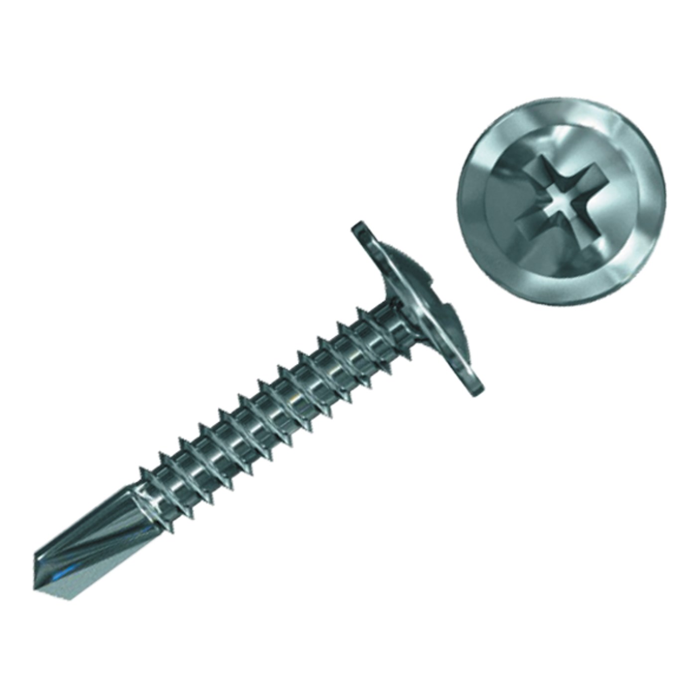 *4,2х25 (15 кг) Саморез ОЦ. с прессшайбой острый сверло