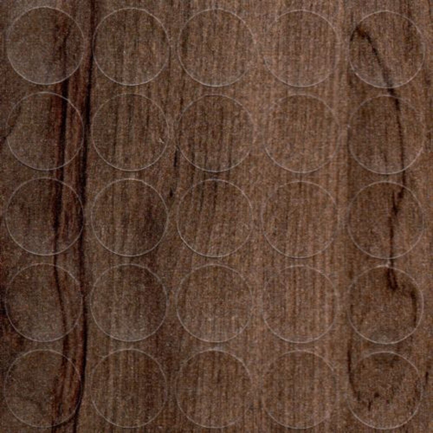 Заглушка самоклеящаяся d.14мм, по 25 штук на листе, цвет дуб аризона коричневый 14.867