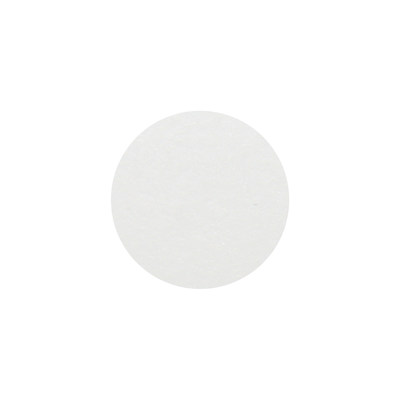 Заглушка самоклеящаяся d.14мм, по 25 штук на листе, цвет платиновый белый 14.320