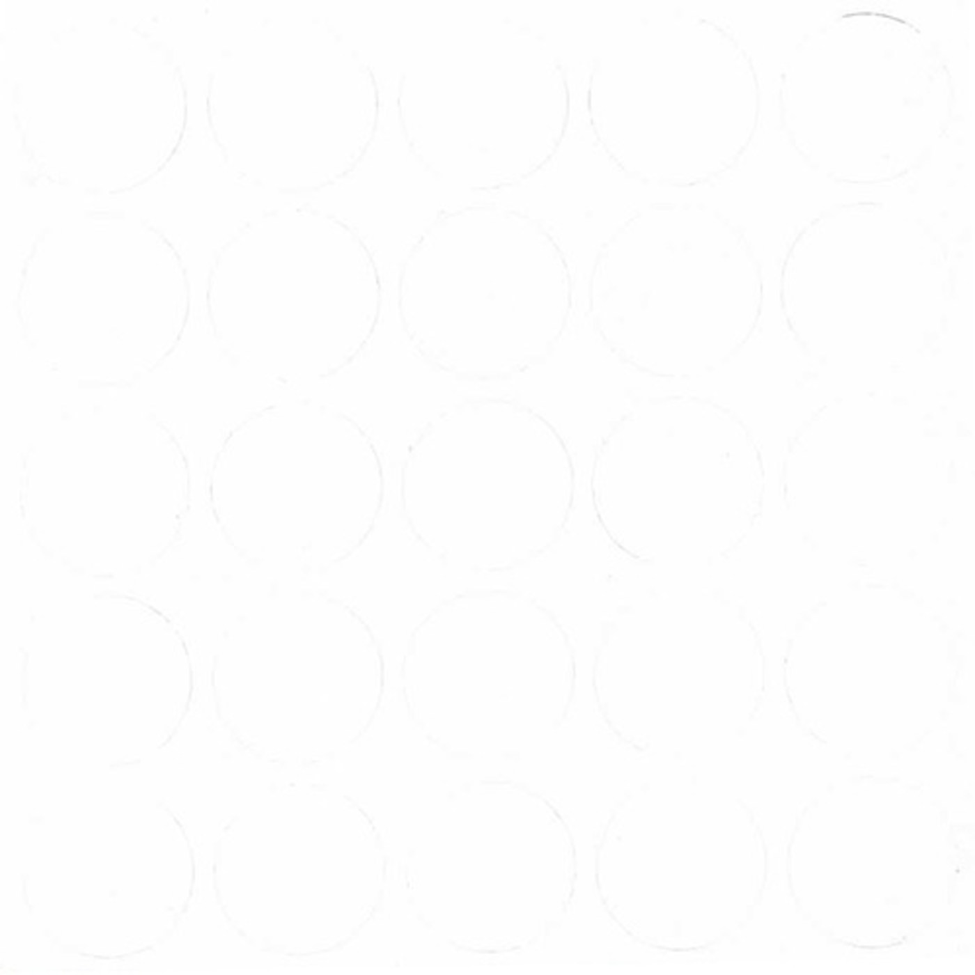 Заглушка самоклеящаяся d.14мм, по 25 штук на листе, цвет белый аляска 14.318