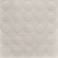 Заглушка самоклеящаяся d.14мм, по 25 штук на листе, цвет белый премиум 14.319