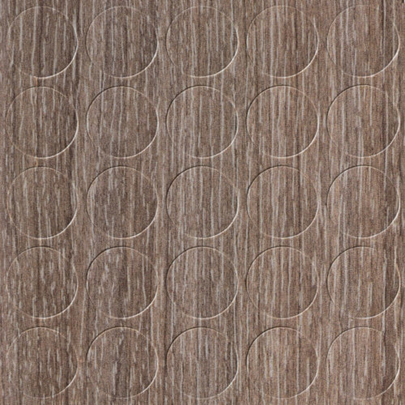 Заглушка самоклеящаяся d.14мм, по 25 штук на листе, цвет гикори рокфорд темный 14.169