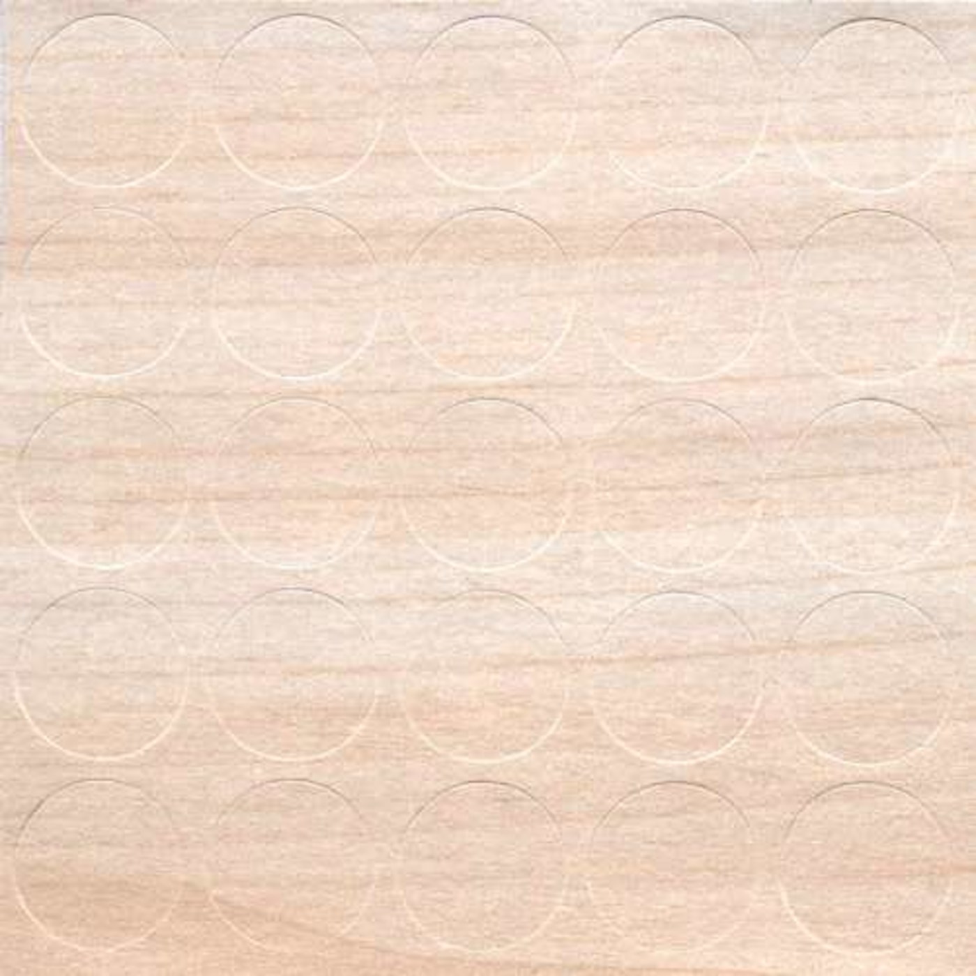 Заглушка самоклеящаяся d.14мм, по 25 штук на листе, цвет клен европейский 14.931